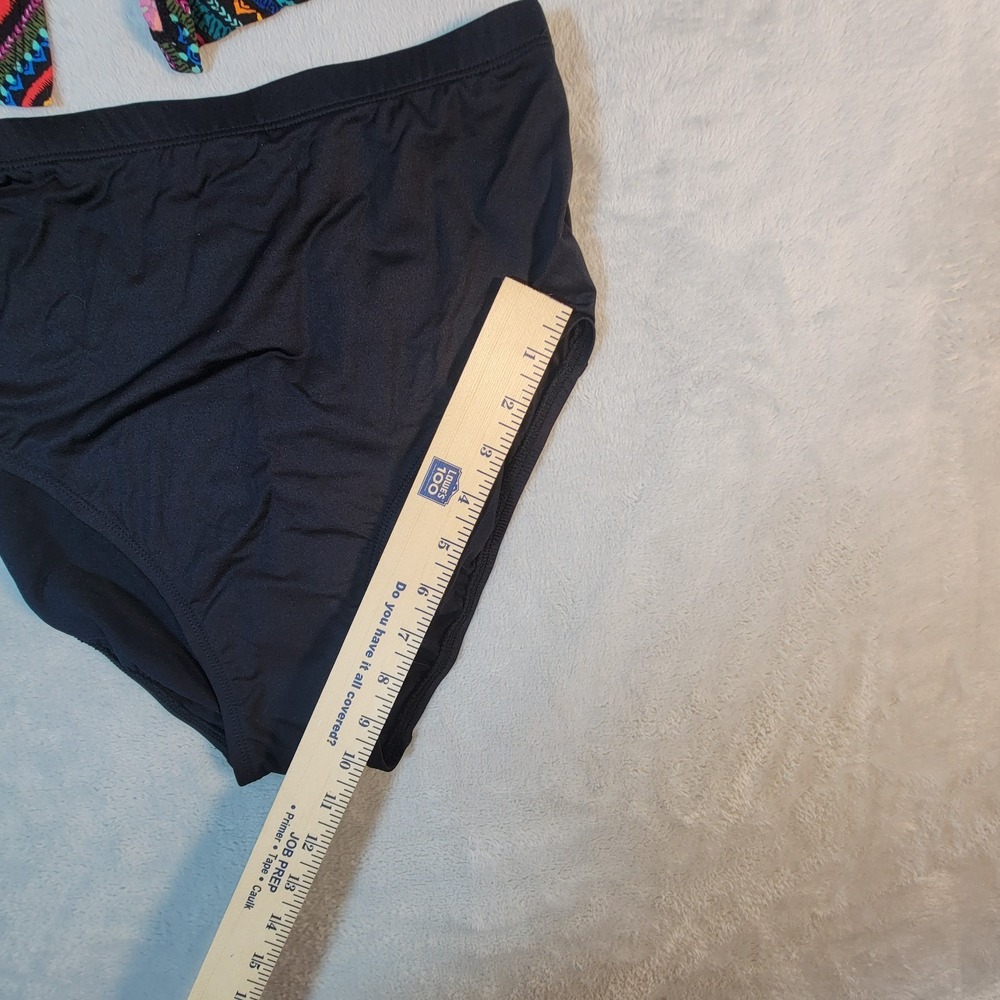 Miraclesuit Love Knot Tankini Set Size 12 NWT Blue Floral Tummy Control Swimsuit - Picture 13 of 16